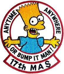 17th Military Airlift Squadron Morale
Keywords: Bart Simpson