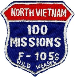 17th Wild Weasel Squadron F-105G 100 Missions North Vietnam
Thai made.

