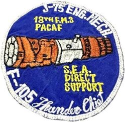 18th Field Maintenance Squadron J75 Engine Mechanic
Okinawan made.
