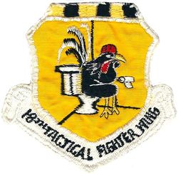 18th Tactical Fighter Wing Morale 
Reference to "chickenshit", or military nit-picking. F-4 era, Korean made.

