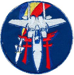 18th Tactical Fighter Wing William Tell Competition F-15 
Hat patch, year unknown. Cut from full sized patch. Japan made.
