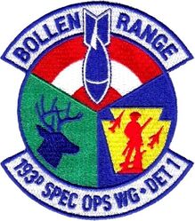 193d Special Operations Wing Detachment 1
The Bollen Range is a military air-to-ground weapons training complex located at Fort Indiantown Gap in Annville, Pennsylvania. 
