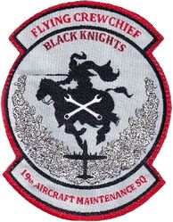 19th Aircraft Maintenance Squadron Flying Crew Chief
Woven patch.
