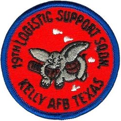 19th Logistic Support Squadron
Smaller hat sized patch.
