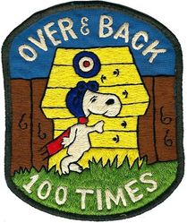 19th Tactical Air Support Squadron (Light) Vietnam 100 Missions
Thai made.
Keywords: snoopy