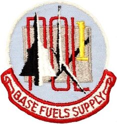1st Supply Squadron Base Fuels Supply Section
POL= Petroleum, Oil and Lubricants.
