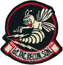 1st Tactical Reconnaissance Squadron 
Lighter yellow version, not faded. UK made.
