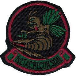 1st Tactical Reconnaissance Squadron 
UK made.
Keywords: subdued