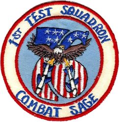 1st Test Squadron COMBAT SAGE 1976
Bicentennial commemorative, Korean made.
