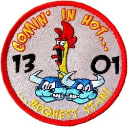 Class 2013-01 Joint Specialized Undergraduate Pilot Training
Patch banned due to the symbology used (look hard, use your imagination!).
