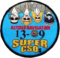 Class 2013-09 Combat Systems Officer Training
Woven patch.
