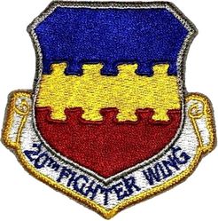 20th Fighter Wing
Old US style made.
