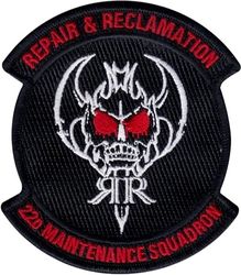 22d Maintenance Squadron Repair and Reclamation Section

