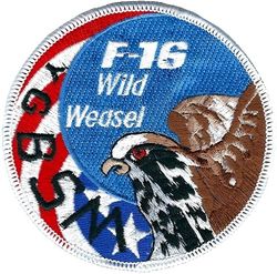 23d Fighter Squadron F-16 Swirl
