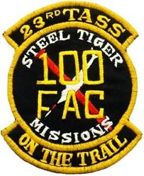 23d Tactical Air Support Squadron Steel Tiger Forward Air Controller 100 Missions
Thai made.
