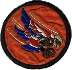 23d Tactical Fighter Squadron
Sewn to leather, as worn circa 1965. German made.
