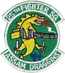 25th Fighter Squadron
Korean made. 
