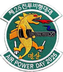 25th Fighter Squadron Air Power Day 2025
Korean made
