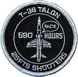 25th Flying Training Squadron T-38 690 Hours
