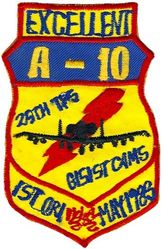 25th Tactical Fighter Squadron and 6151 Consolidated Aircraft Maintenance Squadron Operational Readiness Inspection 1983
Korean made.
