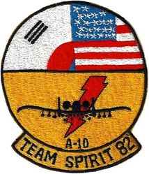 25th Tactical Fighter Squadron Exercise TEAM SPIRIT 1982
Philippine made.
