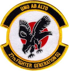 27th Fighter Generation Squadron
The fighter generation squadron is a new squadron (as of 2021) comprised of maintainers responsible for airpower health and generation. The fighter generation squadron will be paired with a complementary fighter squadron and the two units will work collaboratively both in garrison and during deployments.
