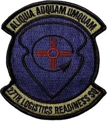 27th Logistics Readiness Squadron
Keywords: subdued