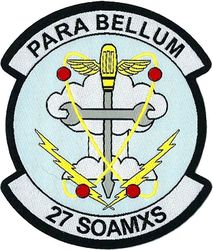 27th Special Operations Aircraft Maintenance Squadron
Woven patch.
