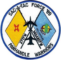 27th Tactical Fighter Wing and 340th Air Refueling Wing SAC-A-TAC 1989
