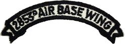 2853d Air Base Wing Arc
