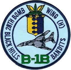 28th Bombardment Wing, Heavy B-1B
