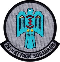29th Attack Squadron Heritage
Design used by the 29th Tac Recon Sq. in the 1960s.
