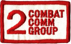 2d Combat Communications Group
Hat patch.
