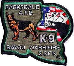 2d Security Forces Squadron K-9 Section
