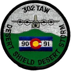 302d Tactical Airlift Wing Operation DESERT SHIELD and DESERT STORM 1990-1991
