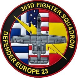 303d Fighter Squadron Exercise AIR DEFENDER 2023
Deployed to Thessaloniki AB, Greece; and also Zaragoza AB, Spain.
Keywords: PVC