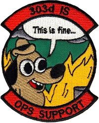 303d Intelligence Squadron Operations Support Morale
Korean made.
