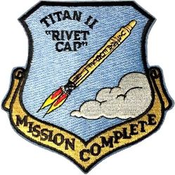 308th Strategic Missile Wing (ICBM-Titan) Project RIVET CAP Morale
RIVET CAP was the code name for the deactivation of the Titan II missile wings in the 1980s.
