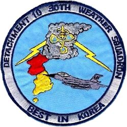30th Weather Squadron Detachment 10
Korean made.
