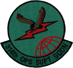 314th Operations Support Squadron
Keywords: subdued