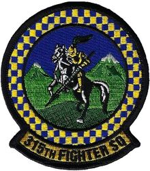 315th Fighter Squadron 
Active duty personnel attached to the 134 FS, Vermont ANG.
