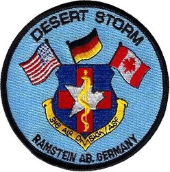 316th Air Division Aeromedical Staging Flight Operation DESERT STORM 1991
