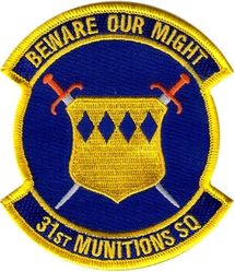 31st Munitions Squadron
