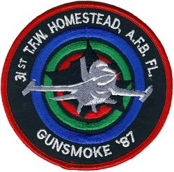 31st Tactical Fighter Wing Gunsmoke Competition 1987
Ground crew version.
