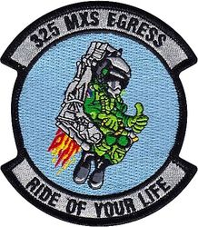 325th Maintenance Squadron Egress Section
