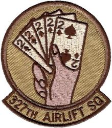 327th Airlift Squadron
Keywords: Desert
