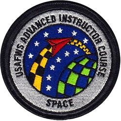 328th Weapons Squadron Advanced Instructor Course Space
Sewn to leather.

