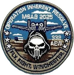 332d Air Expeditionary Wing Operation INHERENT RESOLVE 2025
