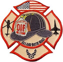 332d Expeditionary Civil Engineer Squadron Fire Protection Flight Operation IRAQI FREEDOM 
