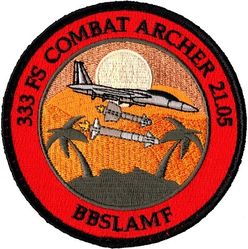333d Fighter Squadron Exercise COMBAT ARCHER 2021-05
